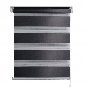 Best Easy hook Europ tirai zebra lapisan ganda yang populer Supplier