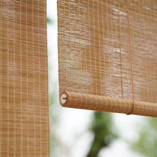 Tirai Gulung Bambu Sunshine Good Block